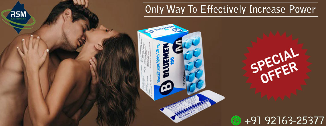 Make Your Sensual Life Better with Bluemen 100mg