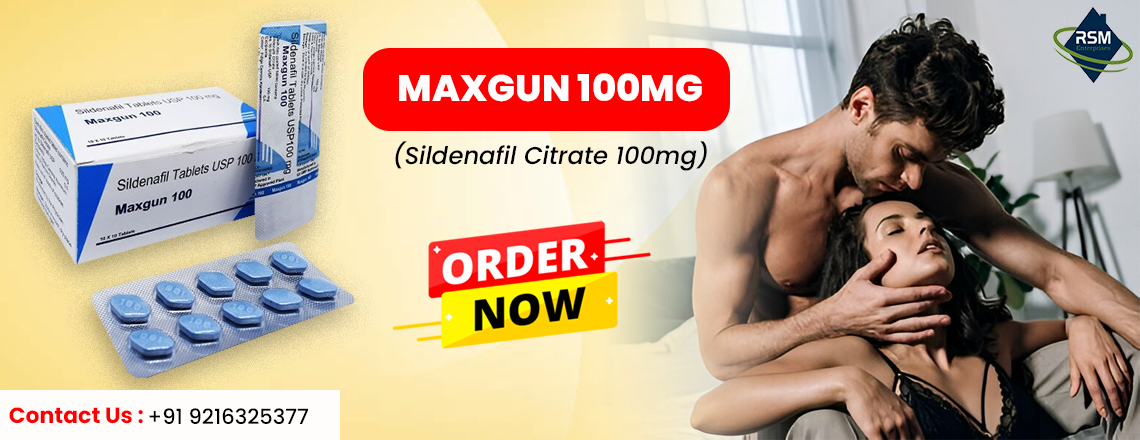 Make Sensual Activity More Enjoyable Using Maxgun 100mg