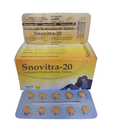 Snovitra 20mg (Vardenafil 20mg)
