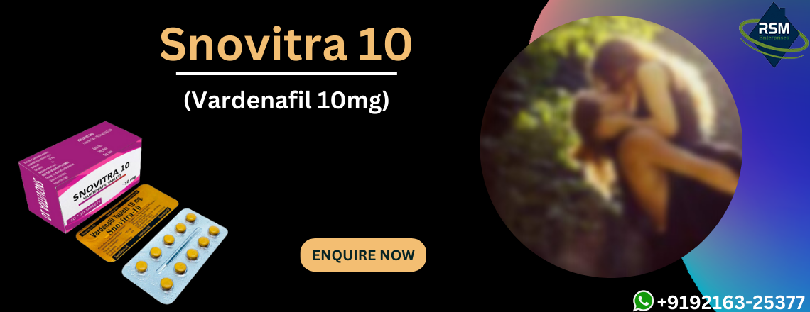 Restore Your Sensual Capability Using Snovitra 10