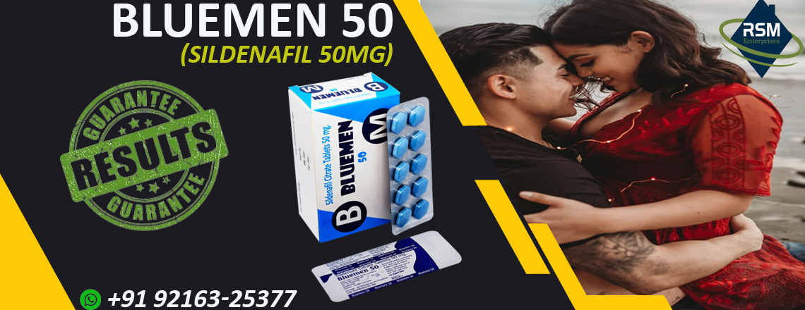 Bluemen 50: A Powerful Medicine to Settle the Issue of Erectile Dysfunction 