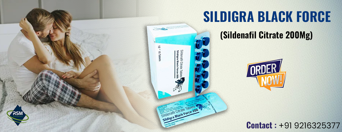 An Oral Medication For The Treatment Of Erection Failure With Sildigra Black Force