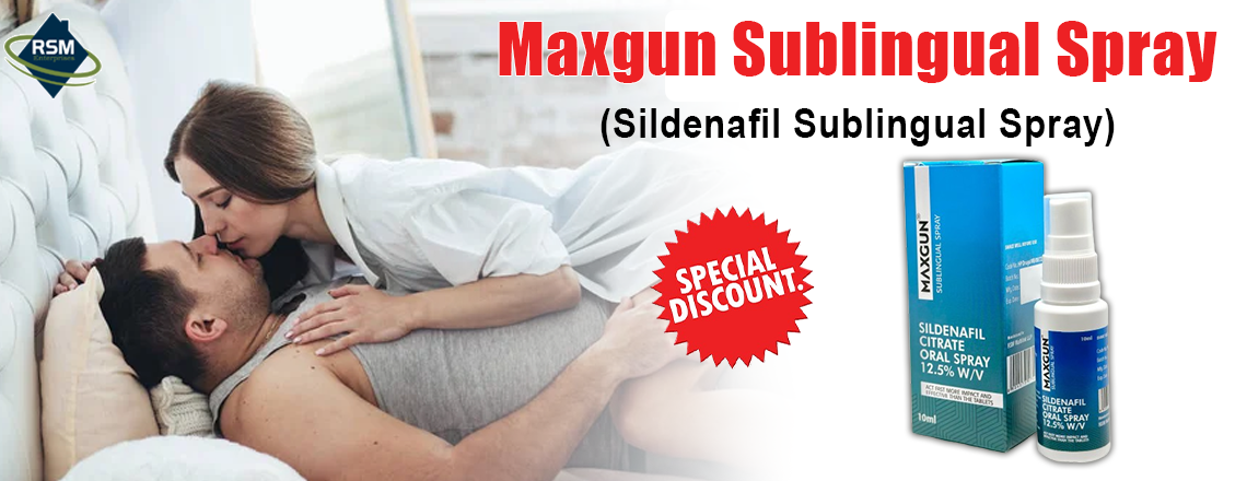 Fast-Acting Remedy To Gain Stiffer Erections With Maxgun Sublingual Spray
