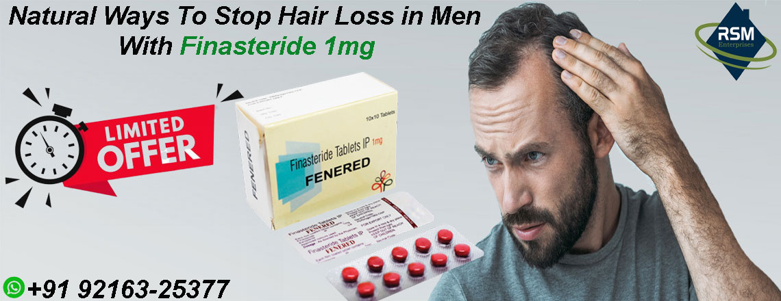 Treat Male Hair Loss Issues with Finasteride 1mg