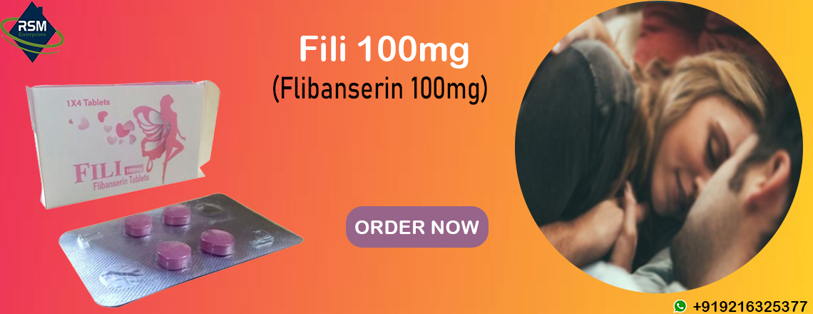 Treat HSDD Condition in Women Using Fili 100mg