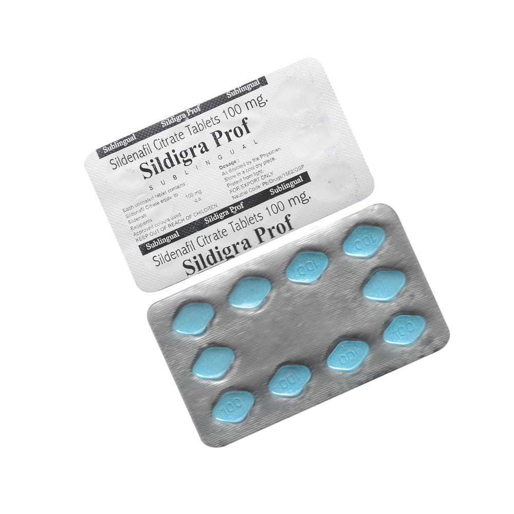 Sildigra Prof (Sildenafil 100mg Professional) Tablets