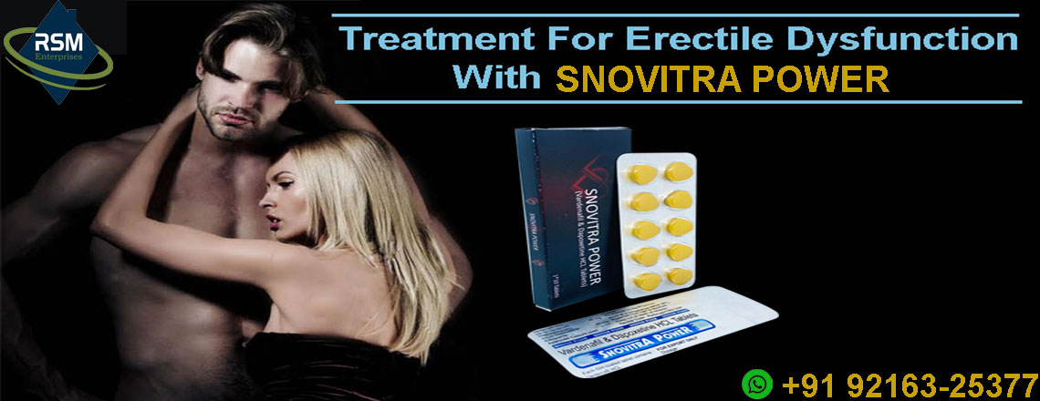 Reverse the Issue of Sensual Difficulty in Men with Snovitra Power