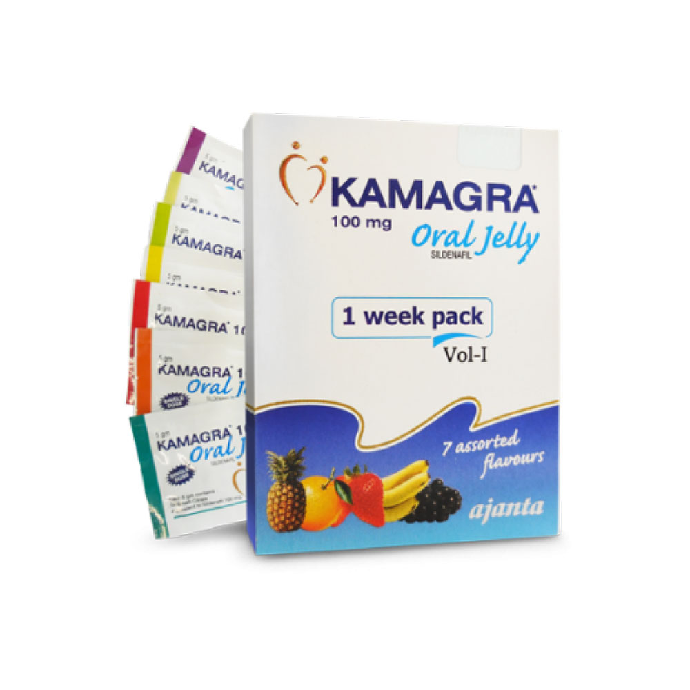 Kamagra Oral Jelly 100 mg Sildenafil