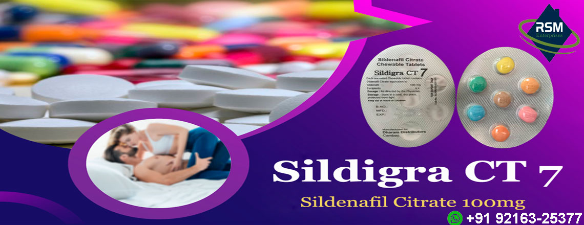 Sildigra CT7 : An Ideal Remedy To Achieve Gentle Erections