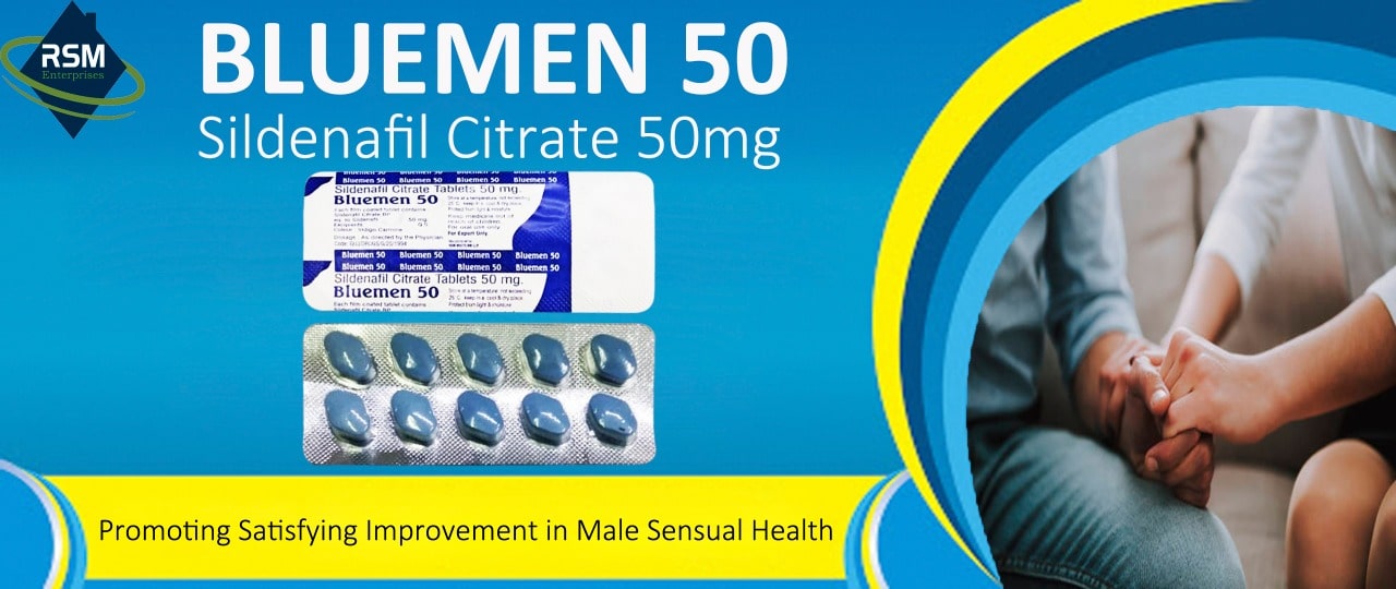 An Effective Male Enhancement Pill to Resolve ED – Bluemen 50
