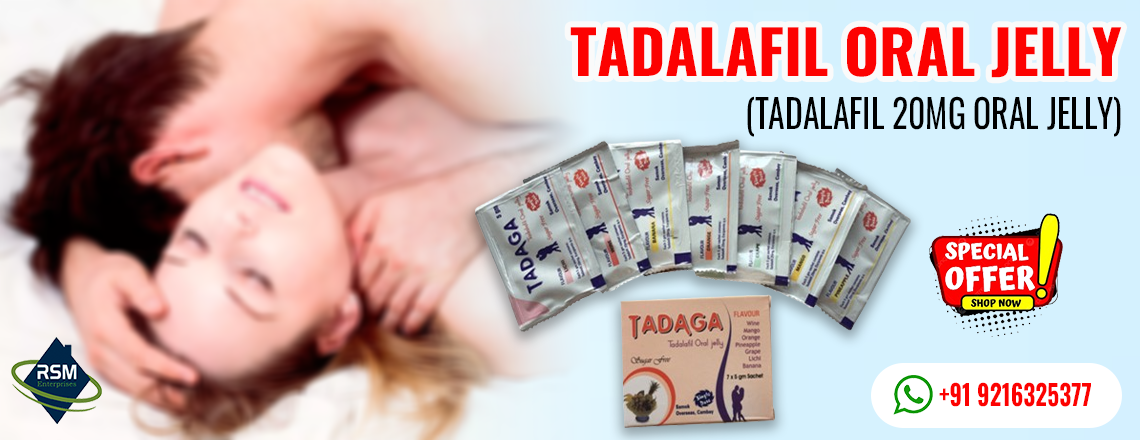 A Workable Solution for ED Issues With Tadaga Oral Jelly