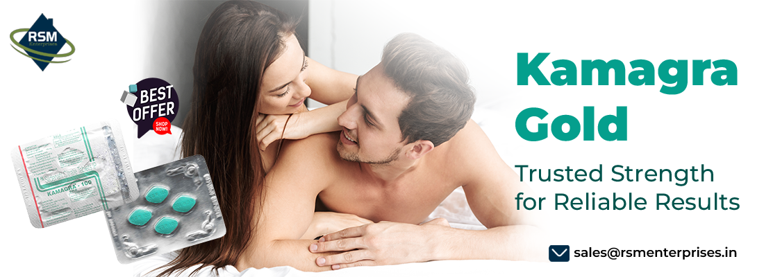 Reliable Support for Men Suffering from ED With Kamagra Gold
