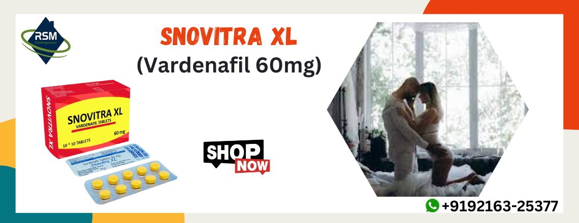 Keep an Erection Longer Using Snovitra XL