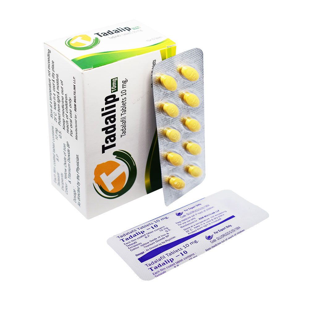 Tadalip 10 (Tadalafil 10mg) Tablets