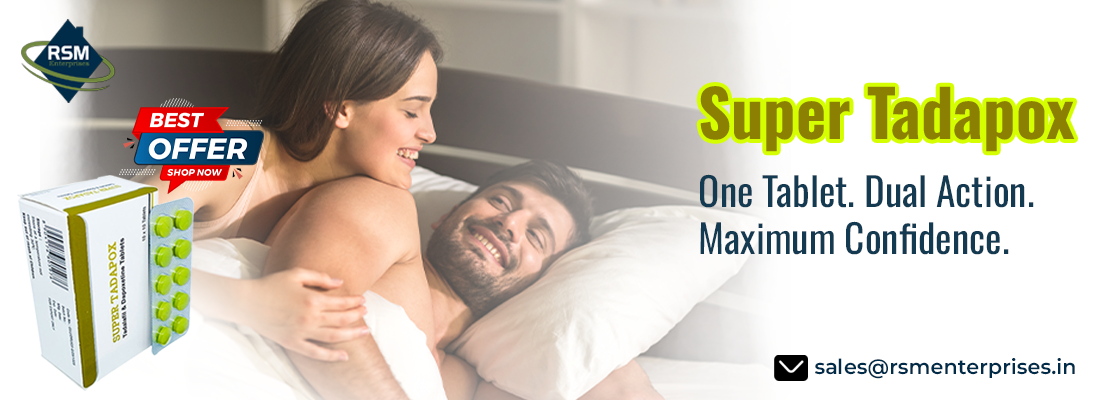 Deal With Intimate Issues Among Men With Super Tadapox