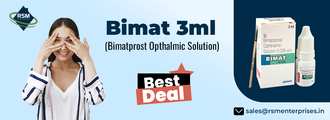Best Medication for The Treatment of Glaucoma With Bimat 3ml