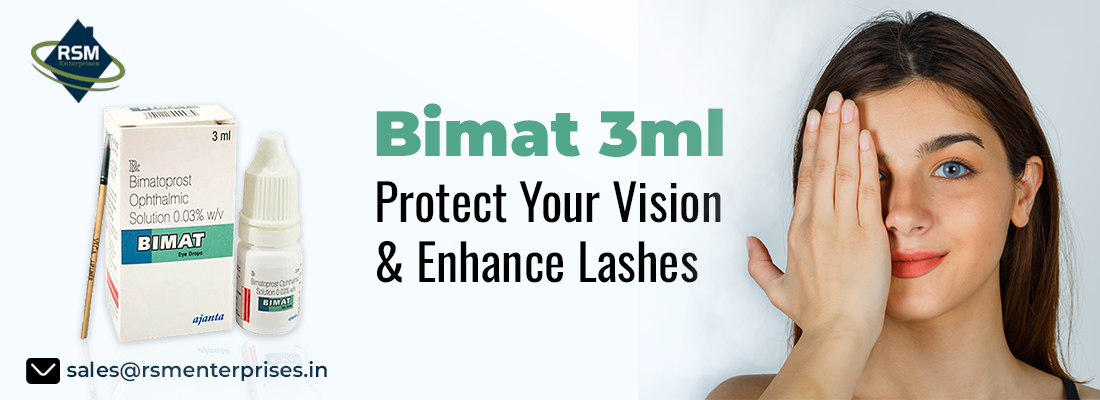 Support for Eye Health & Fix Glaucoma With Bimat 3ml