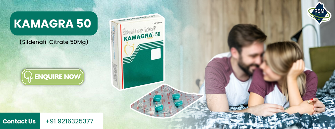 Improve Male Sensual Health Using Kamagra 50mg