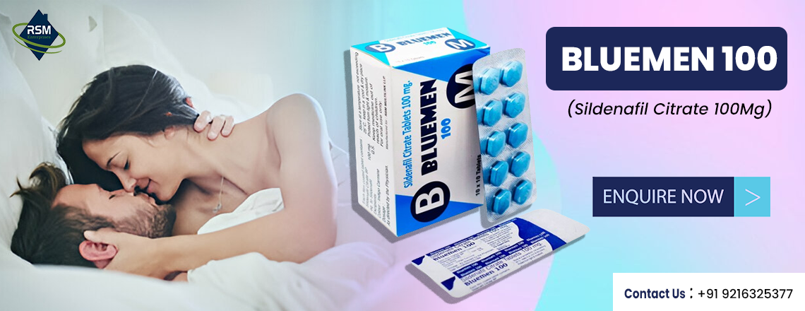 Discover Effective Solutions for Erectile Dysfunction with Bluemen 100mg