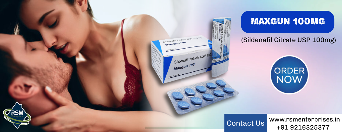 Exhilarate Your Love Life with Maxgun 100 for Erectile Dysfunction