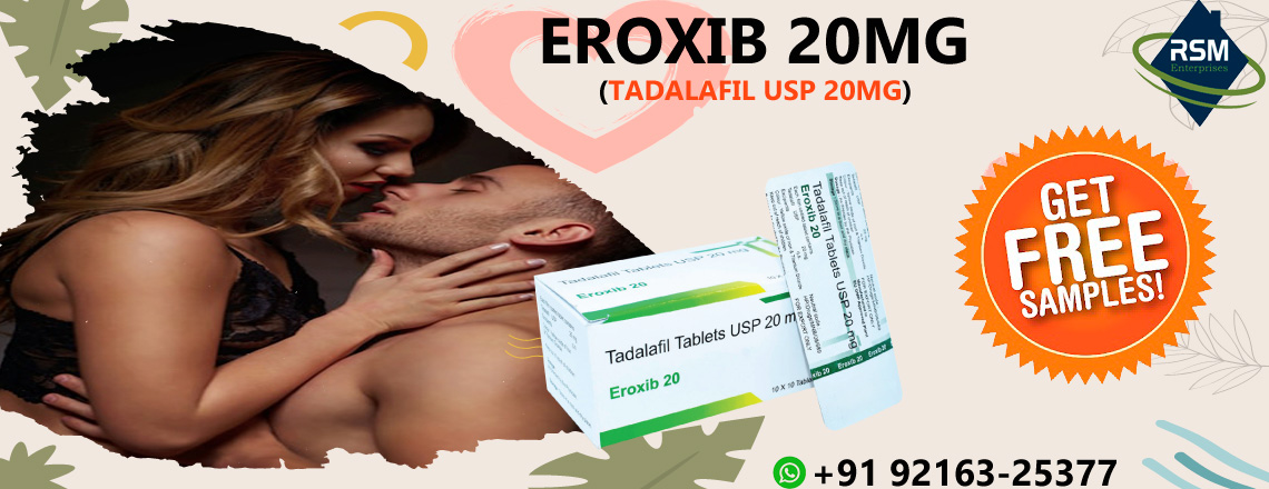 Manage Your Partner's Erectile Dysfunction with Eroxib 20