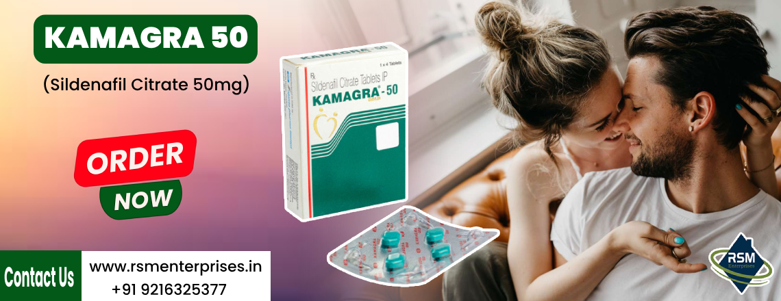 An Excellent Solution for Oversee Erectile Dysfunction in Men With Kamagra 50mg