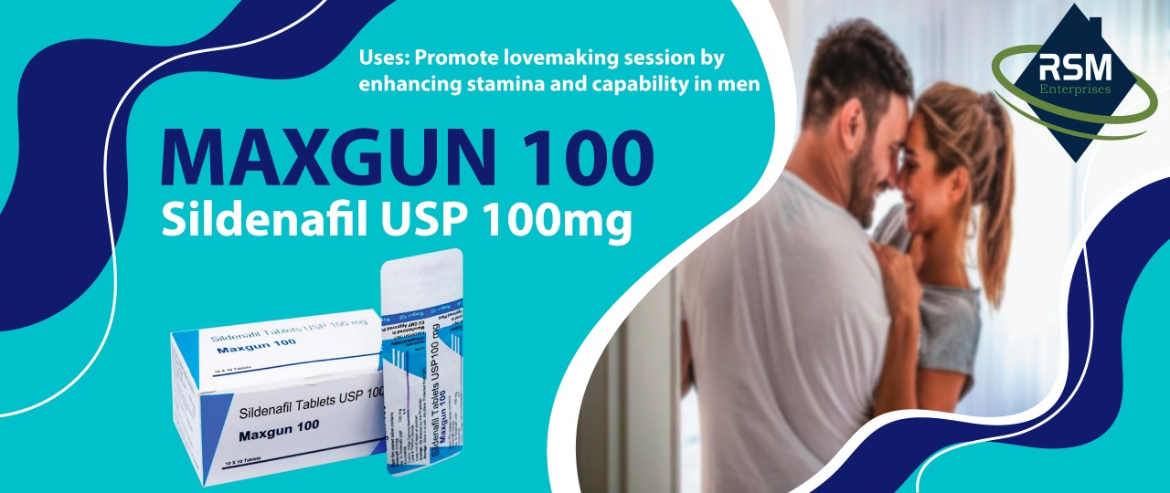 Maxgun 100mg- A Solution to Upgrade Erectile Health with Improved Stamina