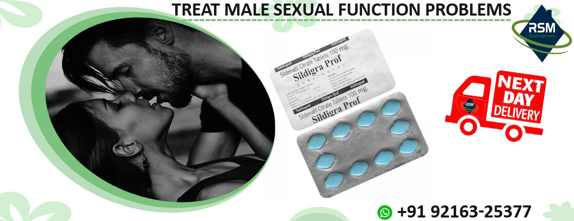 Cope Up with Male Sensual Issues with Sildigra Prof