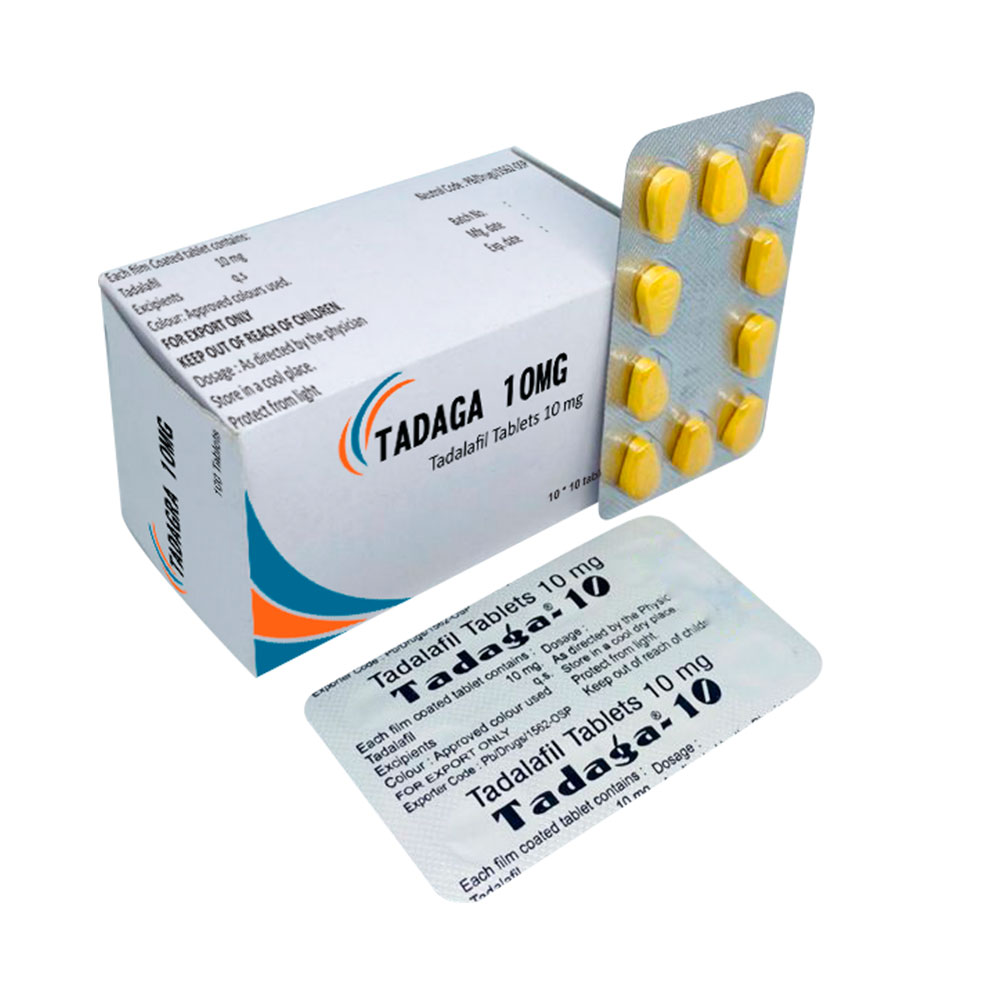 Tadaga 10 (Tadalafil 10mg) Tablets