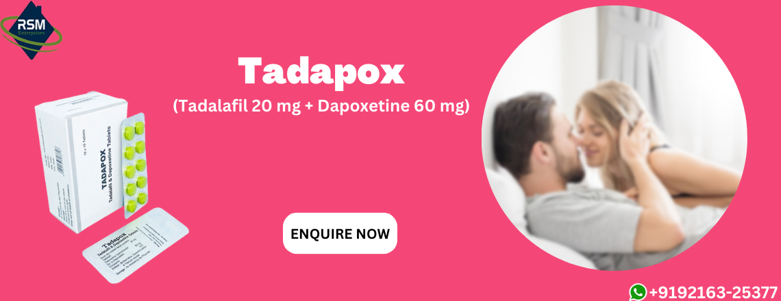 Achieve Optimal Sensual Wellness by Combating ED and PE with Tadapox