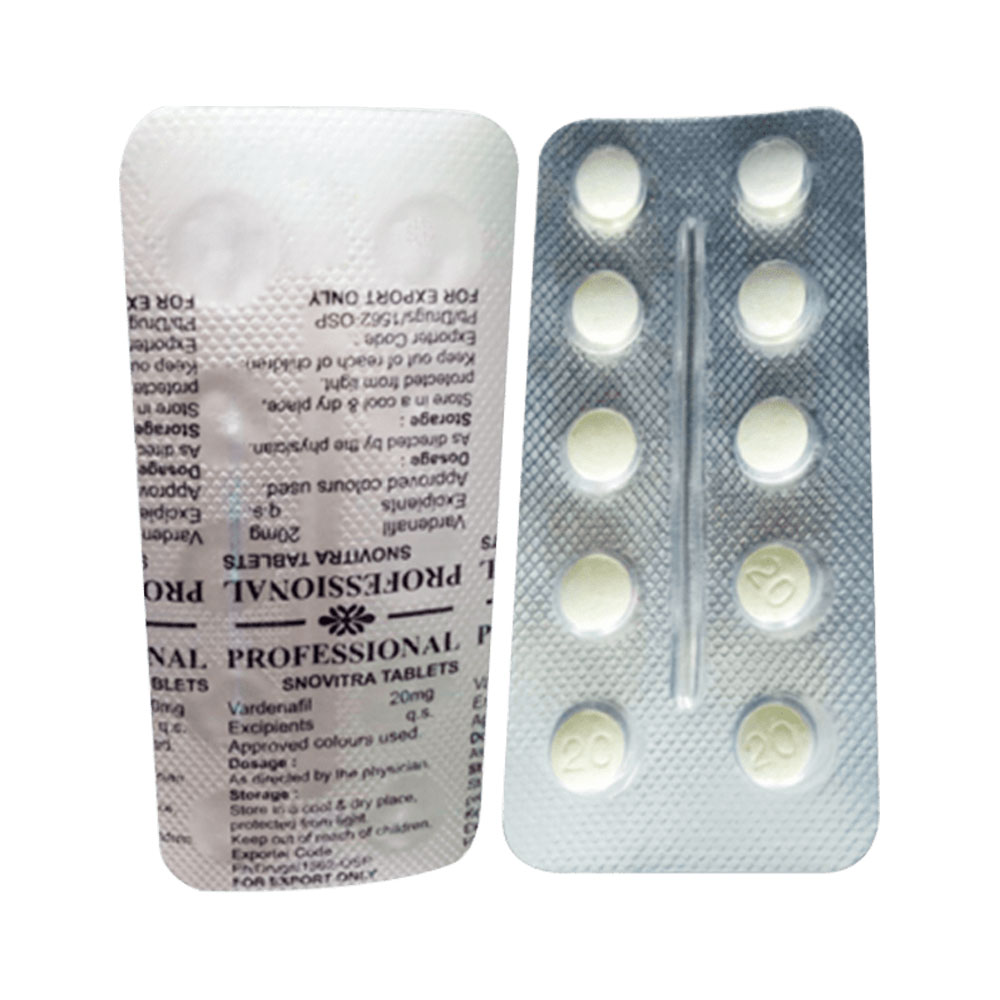 Snovitra Professional (Vardenafil 20mg Professional)