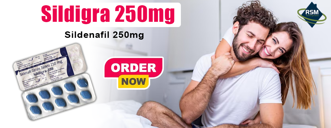 Splendid Solution for Managing Erection Failure With Sildigra 250mg