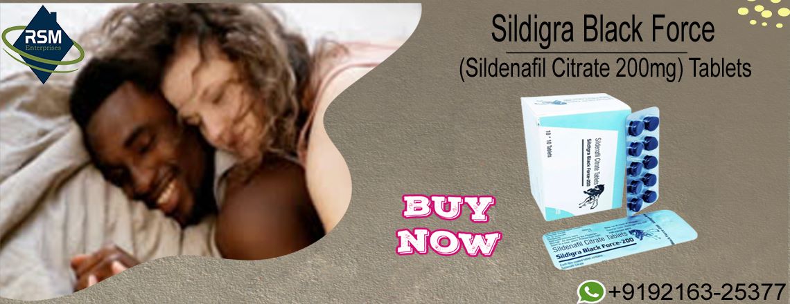 Make Your Sensual Life Fantastic Using Sildigra Black Force