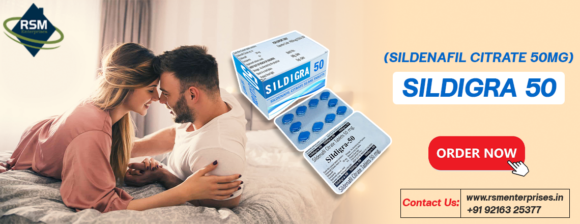 Elevate Your Performance with this Effective Solution With Sildigra 50mg