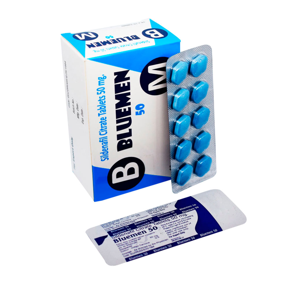 Bluemen 50 (Sildenafil Citrate 50mg)
