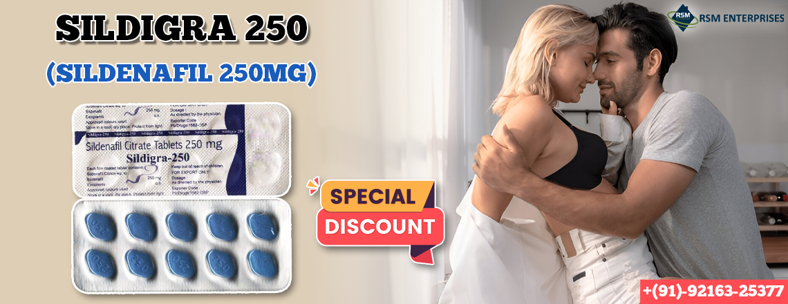 Your Key To Overcome Impotence With Sildigra 250mg