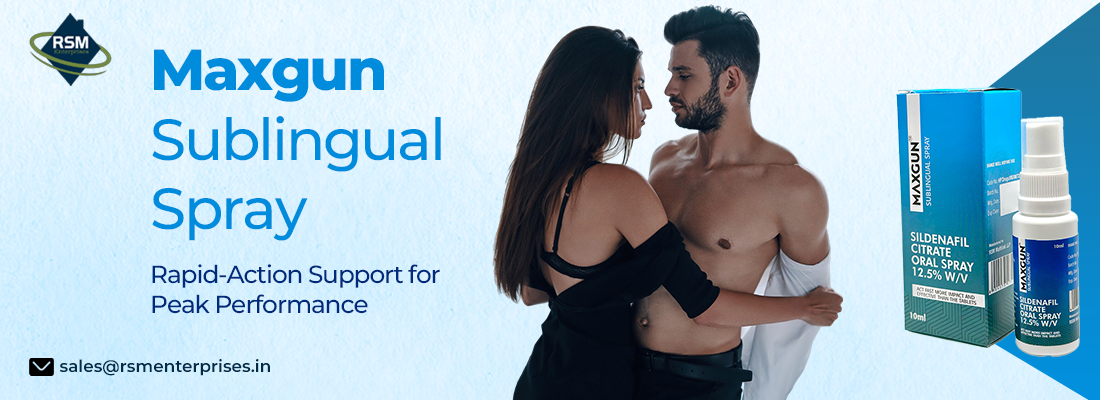 Regain Sensual confidence & Fix ED With Maxgun Sublingual Spray
