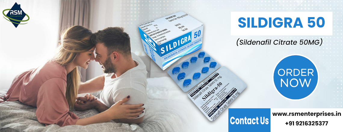 A Solution for Male Sensual Function Problems With Sildigra 50mg