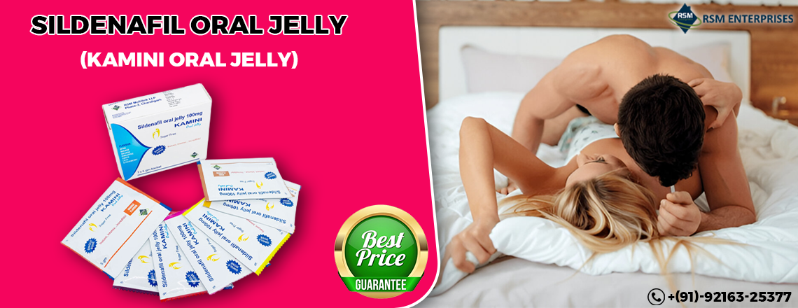 Fix Sensual Health with an Oral Medication With Sildenafil Oral Jelly