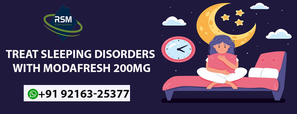 Treat Sleeping Disorders with Modafresh 200mg