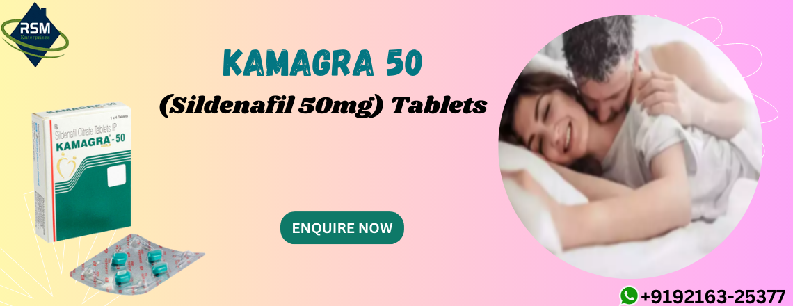 Don't Let ED Control Your Life - Try Kamagra 50 Today