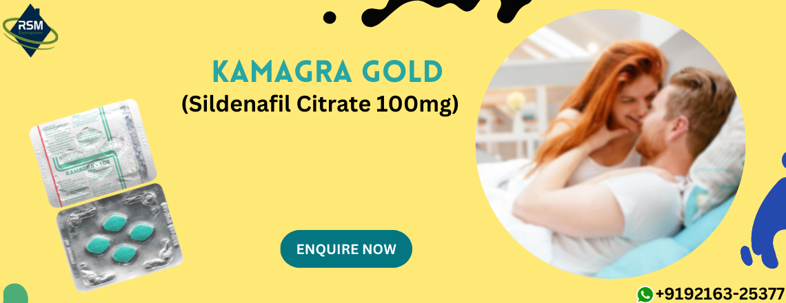 Improving Long-Term Sensual Well-Being with Kamagra Gold