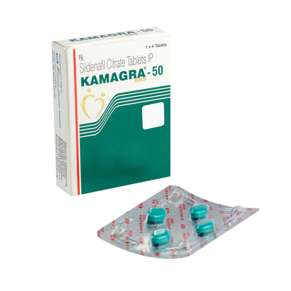 Kamagra 50 (Sildenafil 50mg) Tablets