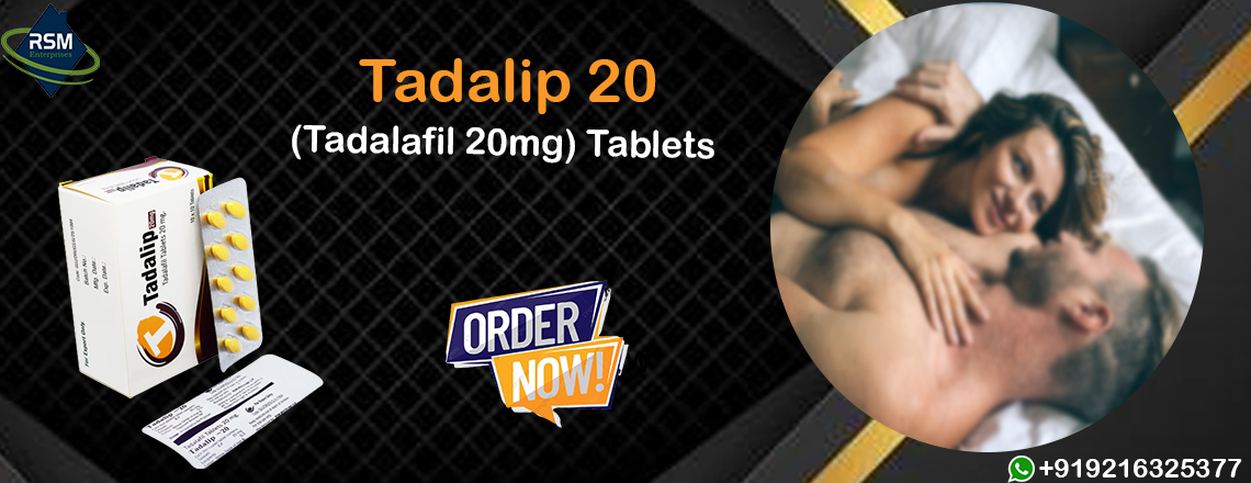 An Important Cure for Treating ED with Tadalip 20