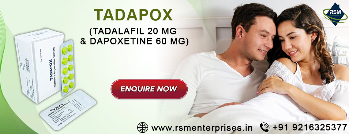 An All-inclusive Approach to Treating Sensual Issues like ED and PE With Tadapox