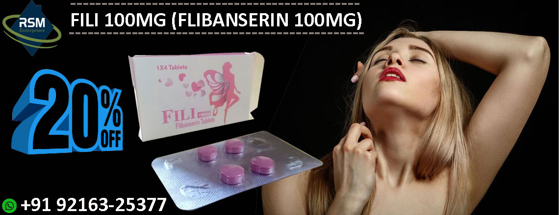 Fili 100mg : An Affordable Medicine for Low Sensual Issues in Women