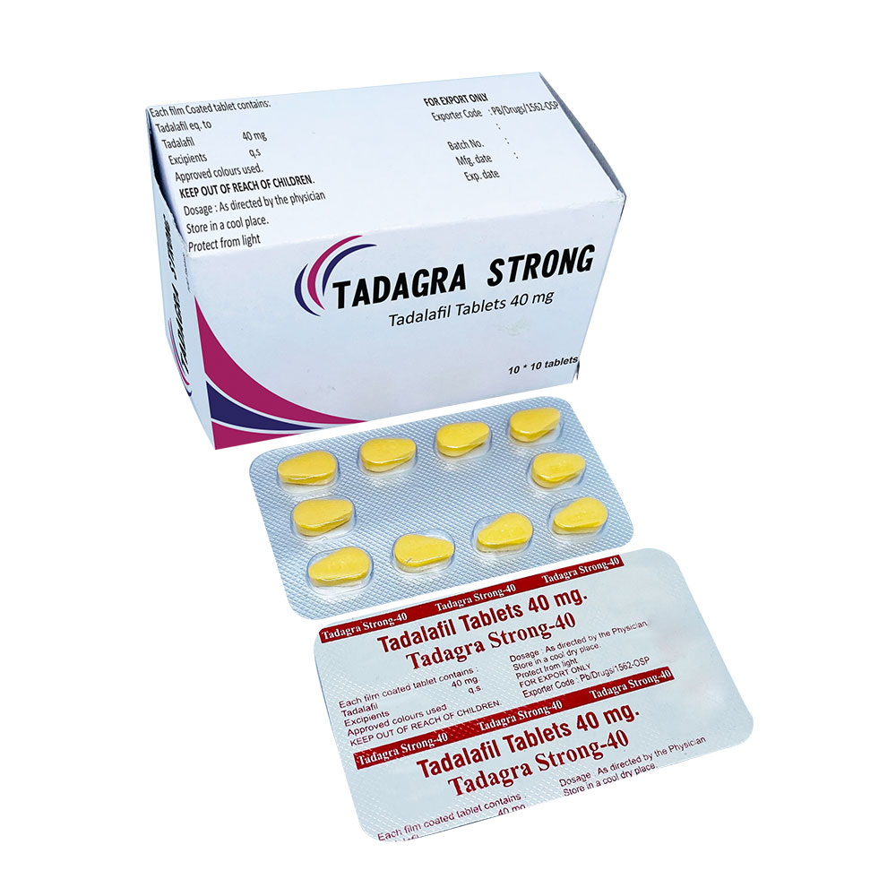 Tadagra Strong (Tadalafil 40mg) Tablets