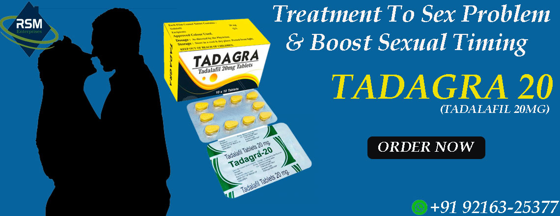 Tadagra 20: A Strong ED Medicine That Keeps Your Sensual Life Alive
