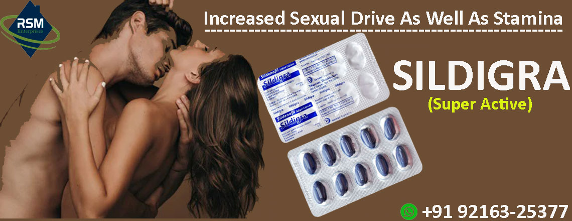 Revive Your Sensual Power with a Productive Medicine Sildenafil Super Active