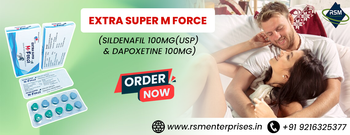 Extra Super M Force: With The Ultimate Solution for ED and PE